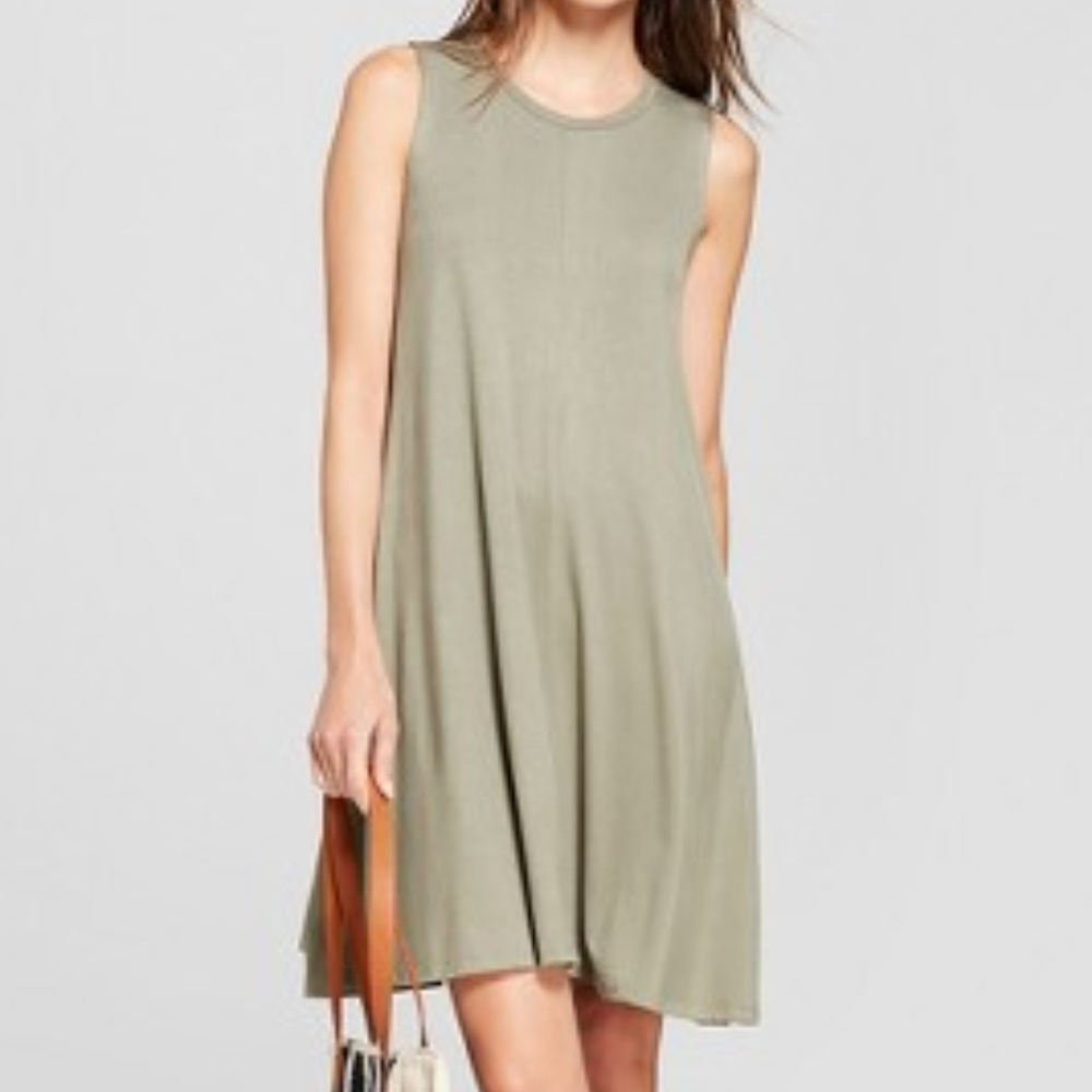 Black swing dress